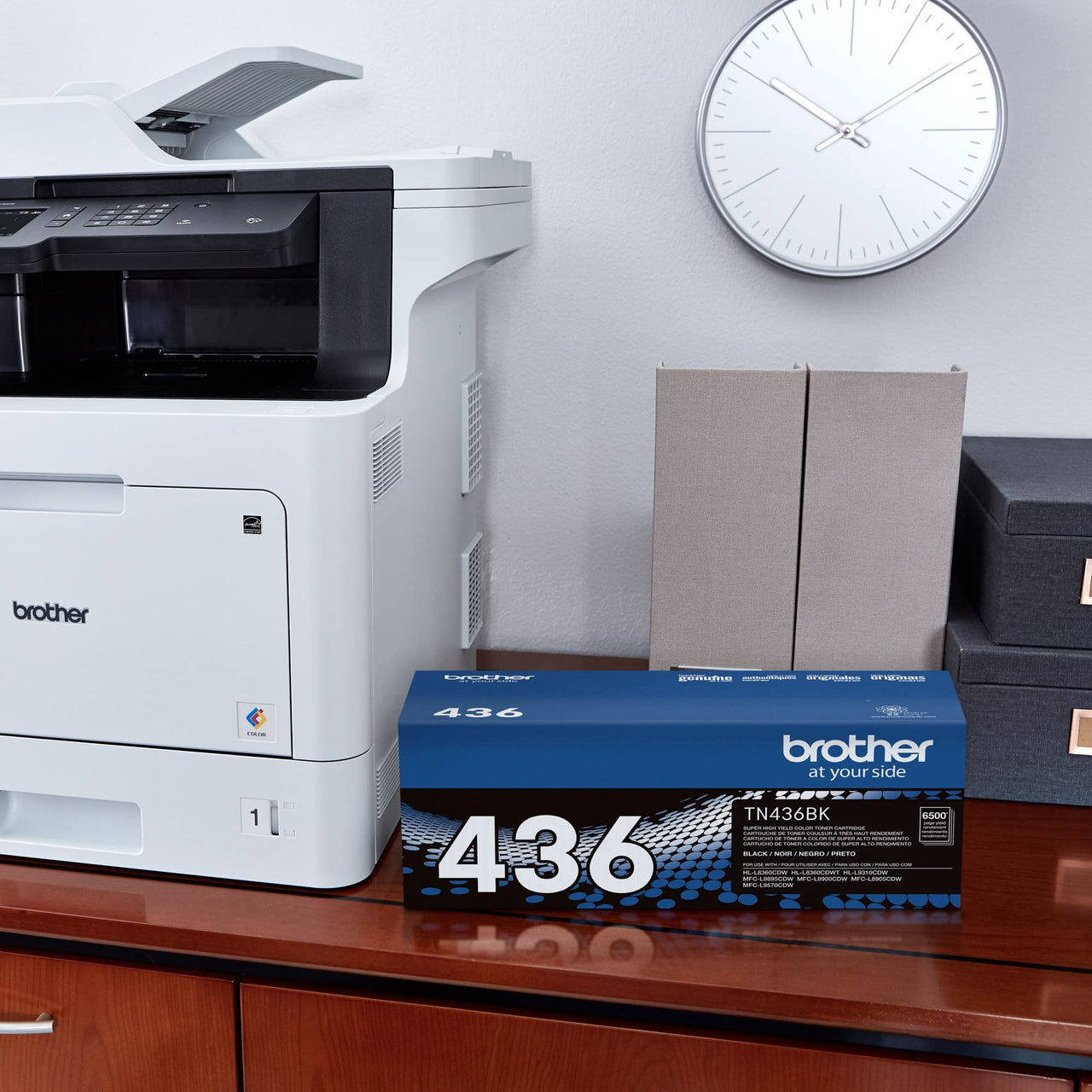 Brother TN436BK Super High Yield Toner-Retail Packaging, Black Black Toner