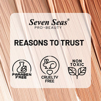 Seven Seas HD High Definition Foundation, SPF 30, Satin Finish, Oil Free and Long lasting Liquid Foundation for Women (04-Ivory, 40ml)