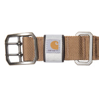Carhartt Pet Fully Adjustable Wide Webbing Collar for Dogs, Carhartt Brown, Large