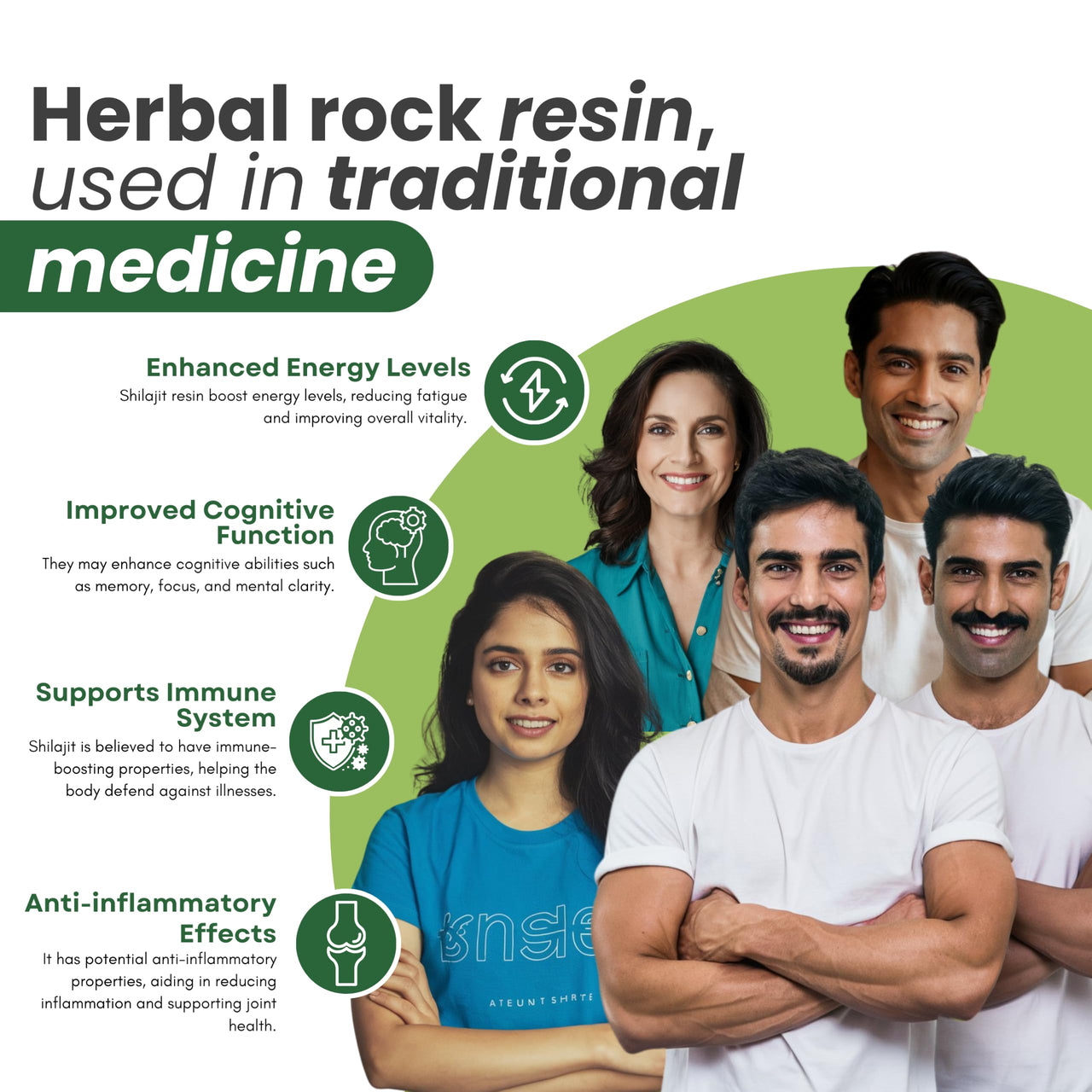 Dr Vedic 100% Pure & Natural Himalayan Shilajit/Shilajeet Resin Improves - Strength | Energy | Immunity - 20g