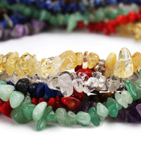 456 PCs Natural Chip Stone Beads, 5-8mm Irregular Multicolor Gemstones Loose Crystal Healing Chakra Rocks with Hole for Jewelry Making DIY Crafts 7 Chakra