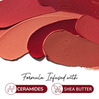Mila Beauté Lock & Pout Matte Crayon Lipstick for Women I Smudge Proof & Transfer-proof Lipstick I Hydrating With Ceramides & Shea Butter I Highly Pigmented & Glides Smoothly | Suitable for Indian Skin Tones – (1.25g1 Don't Stare)