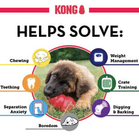 KONG - Extreme Dog Toy - Toughest Natural Rubber, Black - Fun to Chew, Chase and Fetch - for X-Large Dogs Standard Packaging