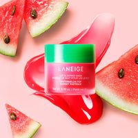 LANEIGE Lip Sleeping Mask | Moisturizing Lip Treatment with Vitamin C + Shea Butter for Soft Hydrated Lips | Overnight Repair | Lip Balm For Dry Chapped Lips| Lasting Hydration | WaterMelon |20Gm