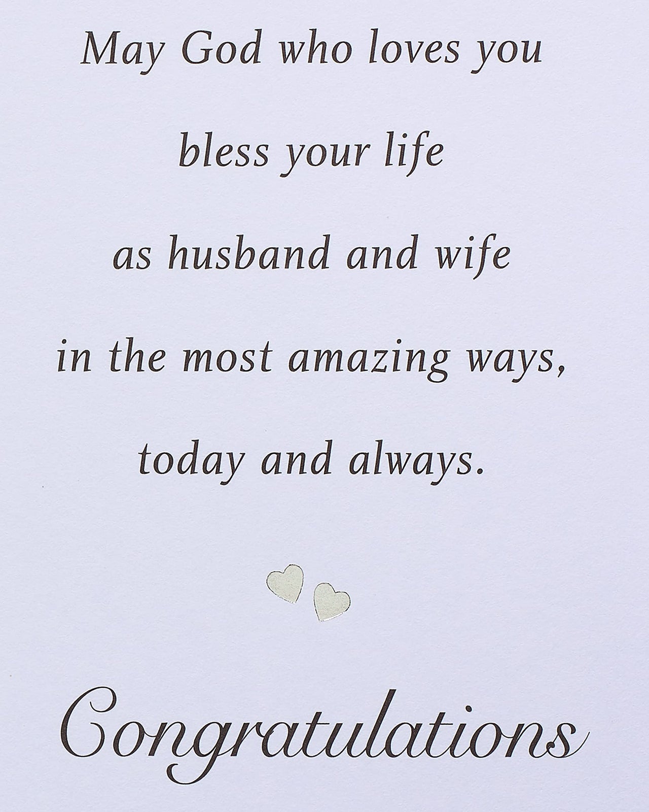 American Greetings Religious Wedding Card (Special Couple) Special Couple