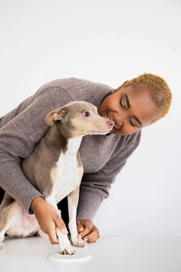 Pearhead Pet Paw Print Photo Frame With Clay Imprint Kit, Pawprint Making Kit, Cat Or Dog Memorial Keepsake Gift, Pet Home Dcor, Wooden Tabletop Picture Frame, Espresso