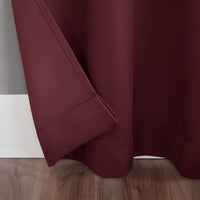 Sun Zero Easton Energy Saving Blackout Grommet Curtain Panel, 40