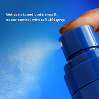 Asaya Even Tone Mist for Dark Underarm | 7% Glycolic Acid Spray with 3% Lactic Acid & MelaMe™ Complex | Helps fade dark underarm patches | Brightens Skin & Exfoliates Underarm | Controls Odour & Fades Darkness | Aluminium & Alcohol Free | For Women & Men