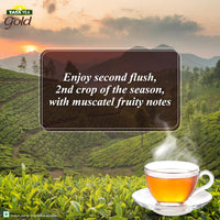 Tata Tea Gold Second Flush Roasted Darjeeling Tea, 250g, Smoky Aroma & Fruity Muscatel Flavour