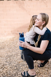 Simple Modern Disney Minnie Mouse Water Bottle with Straw Lid Insulated Stainless Steel Metal Thermos | Gifts for Women Men Reusable Leak Proof Flask | Summit Collection | 32oz Minnie Mouse Love