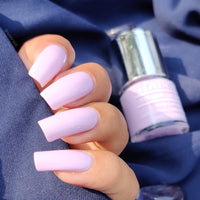 Debelle Gel Nail Polish Lilac Bloom (Soft Lilac Nail Paint)|Non Uv - Gel Glossy Finish |Chip Resistant | Seaweed Enriched Formula| Long Lasting|Cruelty And Toxic Free| 8Ml