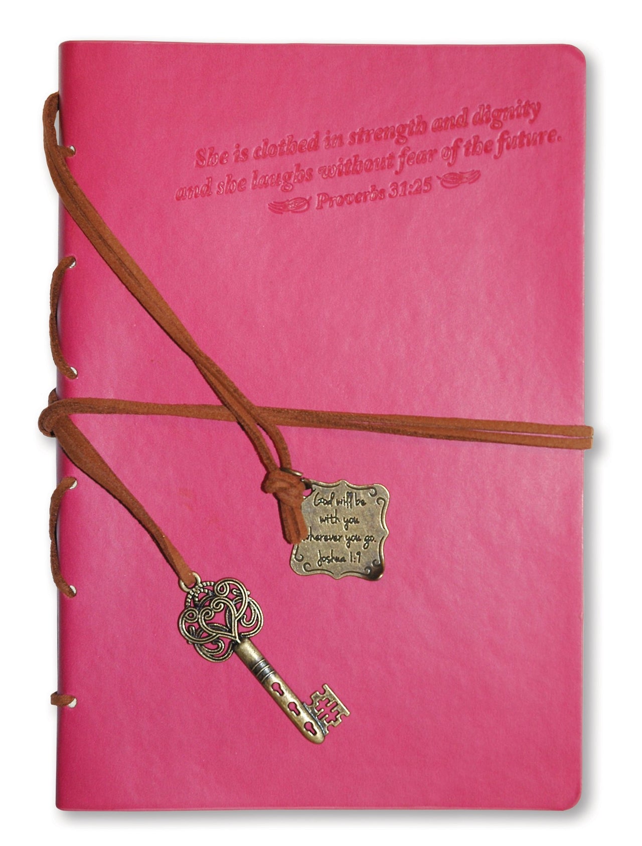 Divinity Boutique Journal with Pink Key Charm, Proverbs 31 (22876)