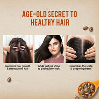 Dabur Castor Oil - 200ml | 100% Natural Cold Pressed Oil | Promotes Hair Growth, Hydrates Skin & Reduces Wrinkles | No Mineral Oil & Silicones