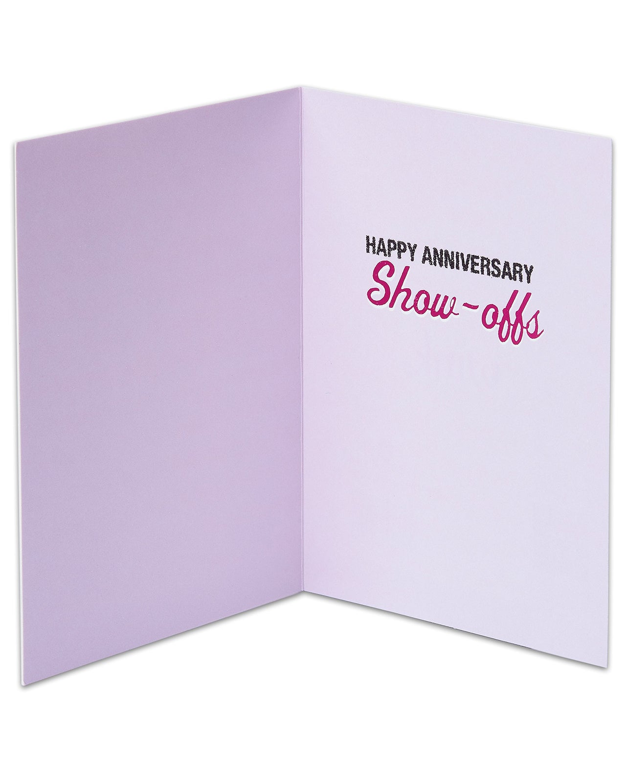 American Greetings Funny Anniversary Card for Couple (Show-Offs) Show-Offs