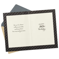Hallmark 80th Birthday Card (Honor You Today)