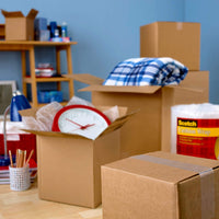 Scotch Reinforced Strength Shipping Strapping Tape with Dispenser, Clear, 1.88