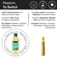 Soulflower Tea Tree Scalp and Anti Dandruff Hair Oil, 120ml