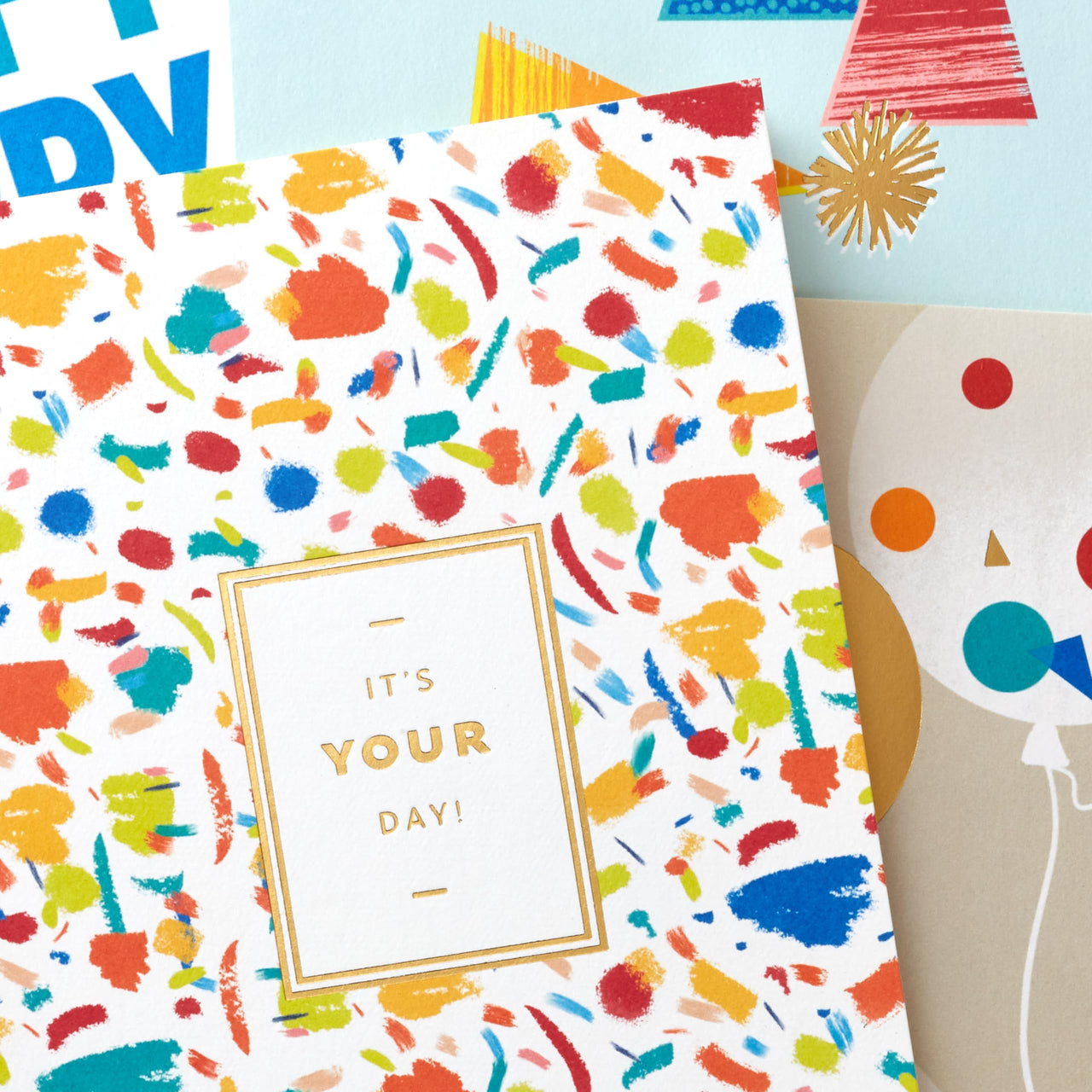 Hallmark Birthday Cards Assortment, 36 Cards with Envelopes (Party Time) Party Time