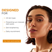 Oshea Herbals SPF 60 PA+++ Non Sticky UVshield Matte Gel Sunscreen for All Skin Types | Reduces Ageing with Signs of Sun Damage, Protects from UVA & UVB | Enriched with Apple & Peony Flower Extract60g