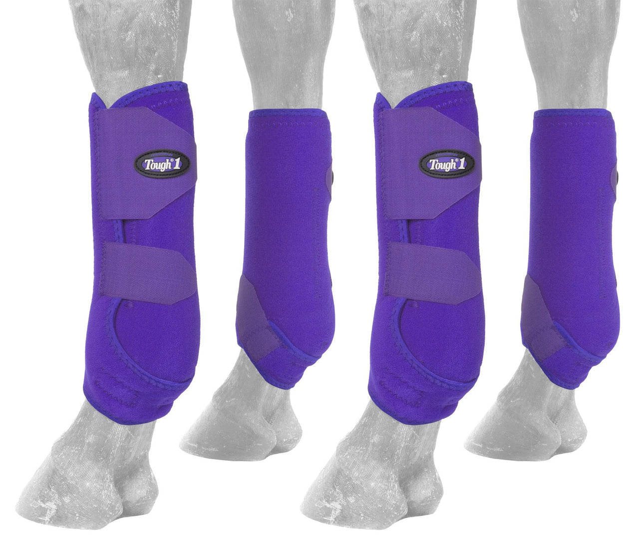Tough 1 Extreme Vented Sport Boots Set Small Purple
