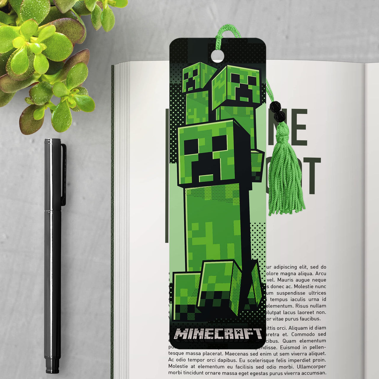 Antioch Minecraft Premier Bookmark, Multicolor, 2.25 x .022 x 7.25