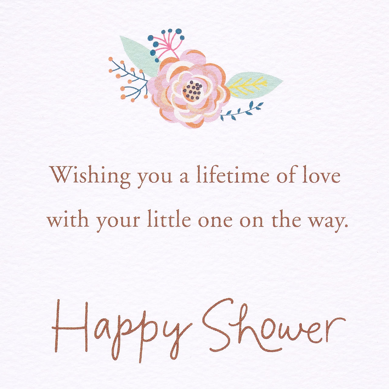 American Greetings Baby Girl Card (Lifetime of Love) Lifetime of Love