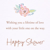 American Greetings Baby Girl Card (Lifetime of Love) Lifetime of Love