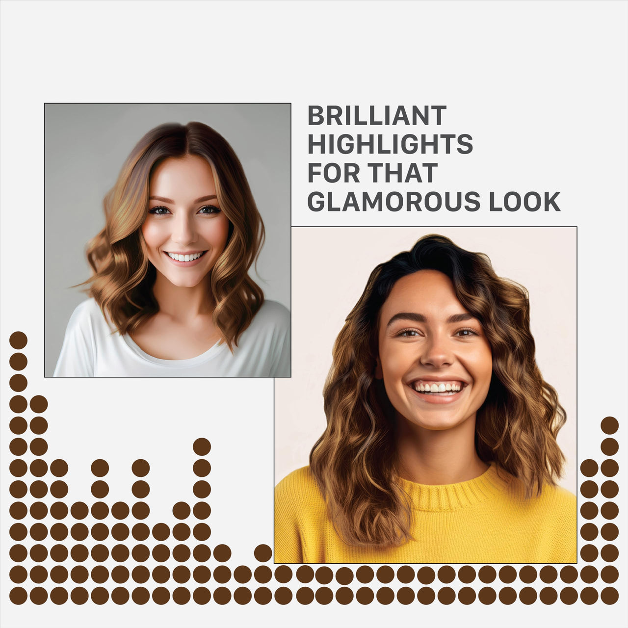 Streax Hair Colour Highlight Kit | Latte Brown - Pack of 1 I Enriched with Walnut & Argan Oil I For Women | Rich, vibrant, Easy to use, DIY Application