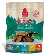 Plato Original Real Strips Duck 18oz 1.13 Pound (Pack of 1)