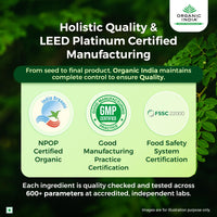 A TATA Product - Organic India Moringa Powder - 100g, Essential Nutrition Superfood, Helps Naturally Boost Energy Levels, Improves Stamina & Vitality, Rich In Vitamins & Minerals