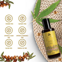 Avimee Herbal Pure Moroccan Argan Oil | Repairs Split Ends, Reduces Breakage, and adds Shine | Enriched With Vitamin E | Mineral Oil Free | 50 mL