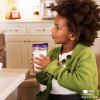 Tervis Clear & Colorful Lidded Made in USA Double Walled Insulated Tumbler Travel Cup Keeps Drinks Cold & Hot, 10oz Wavy, Orange Lid