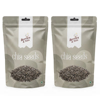 Berries And Nuts Premium Chia Seeds | Raw Chia Seeds | Chia Seed Pouch 200 Grams