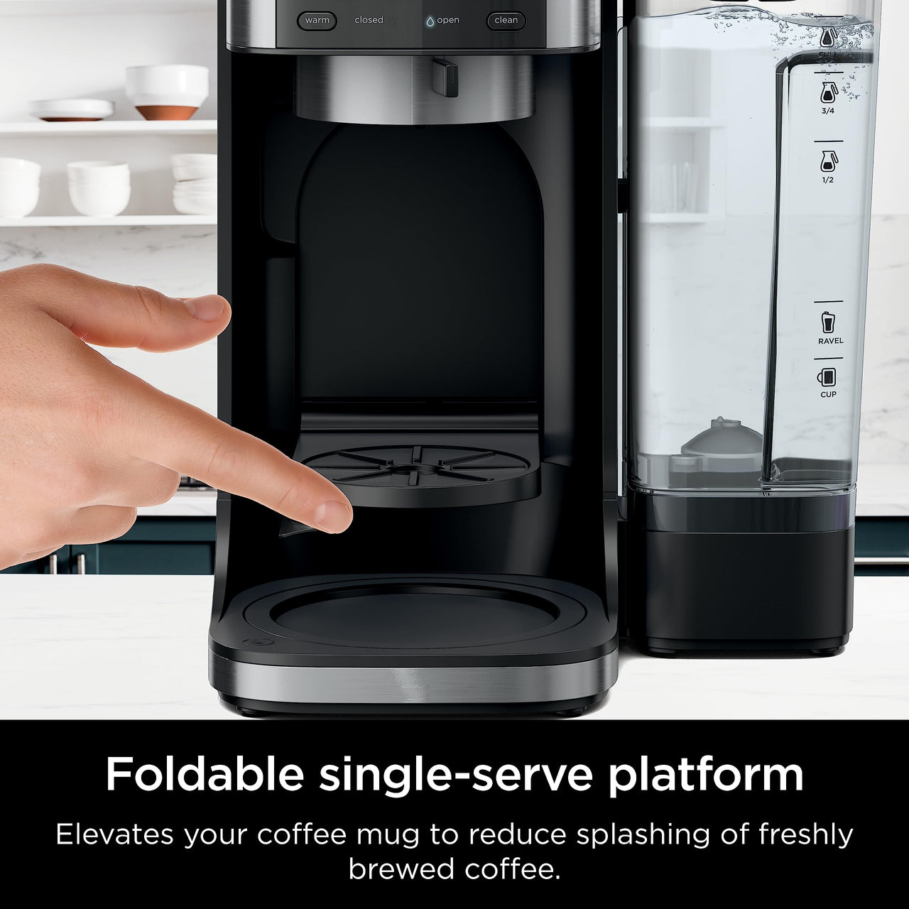 Ninja Drip Coffee Maker With K Cup Combo, DualBrew Pro Specialty Coffee System, Coffee Machine Compatible with K-Cup Pods, 12 Cup Single Serve Coffee Makers with Paper Filter, CFP301 Frother + Paper Filter