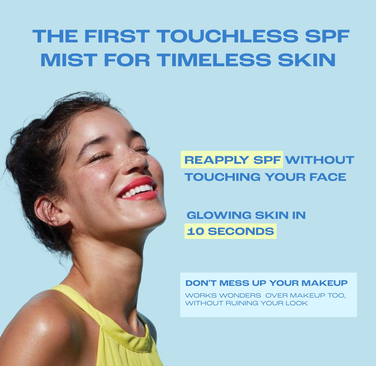 52 Sundaze Spf50 Rosewater Sunscreen Mist|Spf 50+ Pa++++ Sunscreen Spray|Invisible Sun Screen|Clear Glow Rose Sun Mist|Uva/B Broad|Oily & Dry Skin|No White Cast|Easy Reapplication|Men & Women|100 Ml