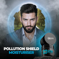 Beardo Daily Defence Face Cream for Men, 50g |Water-based Fast Absorbing Ultralight Moisturizer for face with Niacinamide & Vitamin E | Shield against Pollution