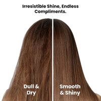 ThriveCo Frizz Tamer Smoothing Hair Oil Serum | For Smooth & Frizz-Free Hair | Gives Shine Up To 12 Hours | Hydrates Frizzy, Dry & Dull Hair | With Jojoba Oil, Mahua Oil | For Men & Women | 30ml