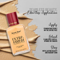 Seven Seas Total Oil Control Long Stay Ultra Finish Foundation (SKin, 27ML)