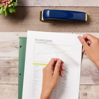 Avery Corner Lock Document Sleeves for 3 Ring Binders, 1 Sage Green Plastic Sleeve (47836) 1 Cover