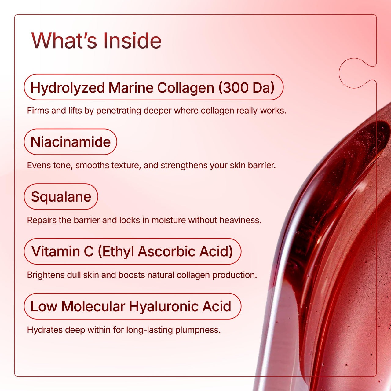 Numour Collagen Bombshell 30g | India’s 1st Korean Hydrolyzed Collagen Jelly | Sonic Massage & LED Red Light Therapy for Face | Sagging, Fine lines & Dullness | Anti-Aging Moisturizer | All Skin Types