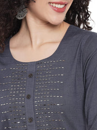 G4Girl Stretchable Cotton Lycra Kurti for Women's