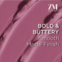 ZM Rich Matte Creamy Bullet Lipstick, Trend Setter, 4.2 G