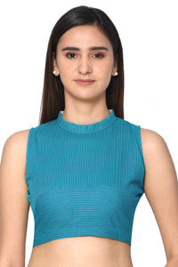 RENE Women's  Cotton Sleeveless Blouse