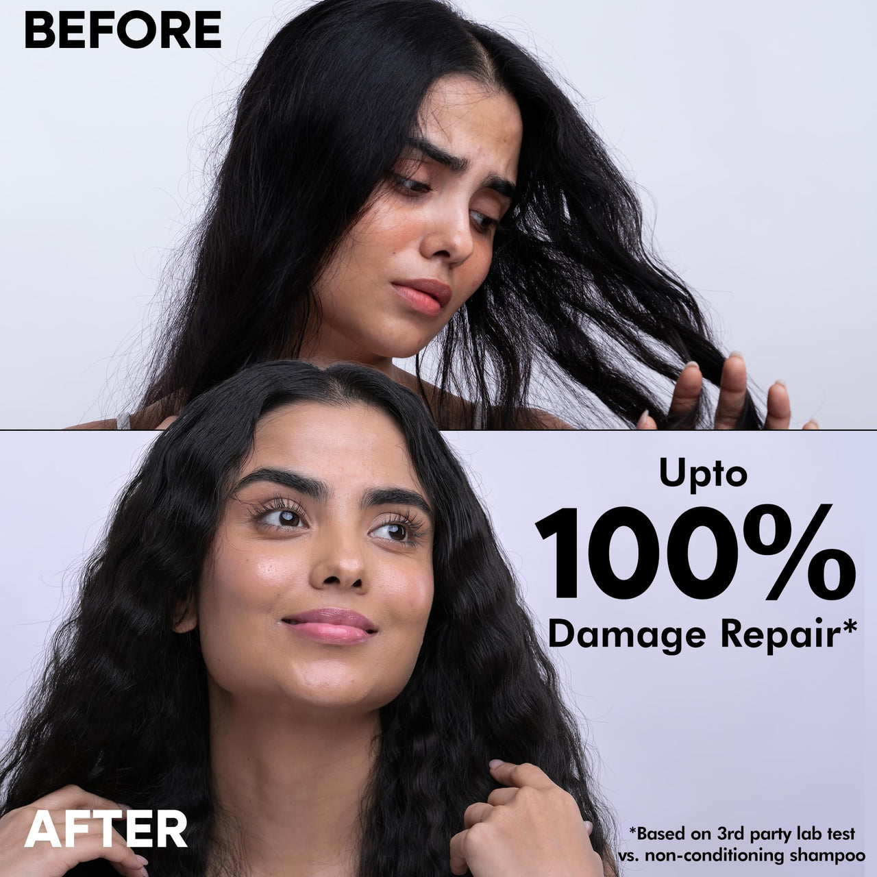 Naturali Damage Repair Conditioner, 180 Millilitre Enriched With Moringa Oil & Avocado For Silky & Smooth Hair, Revitalizes & Nourishes Damaged Hair (Coconut), Paraben & Sulphate Free