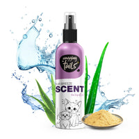 Wagging Tails 7-in-1 Grooming Kit: Dog Shampoo 200ml, Dry Bath 200ml, Massage Oil 200ml, Paw Butter 50g, Paw Spray 100ml, Anti-Tick & Flea Spray 200ml, & Fur Breeze 200ml-natural Ingredients