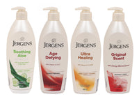 Jergens Soothing Aloe Refreshing Body Lotion, Aloe Vera Body and Hand Moisturizer, Illuminating Hydralucence Blend, with Cucumber Extract, Dermatologist Tested, 600ml