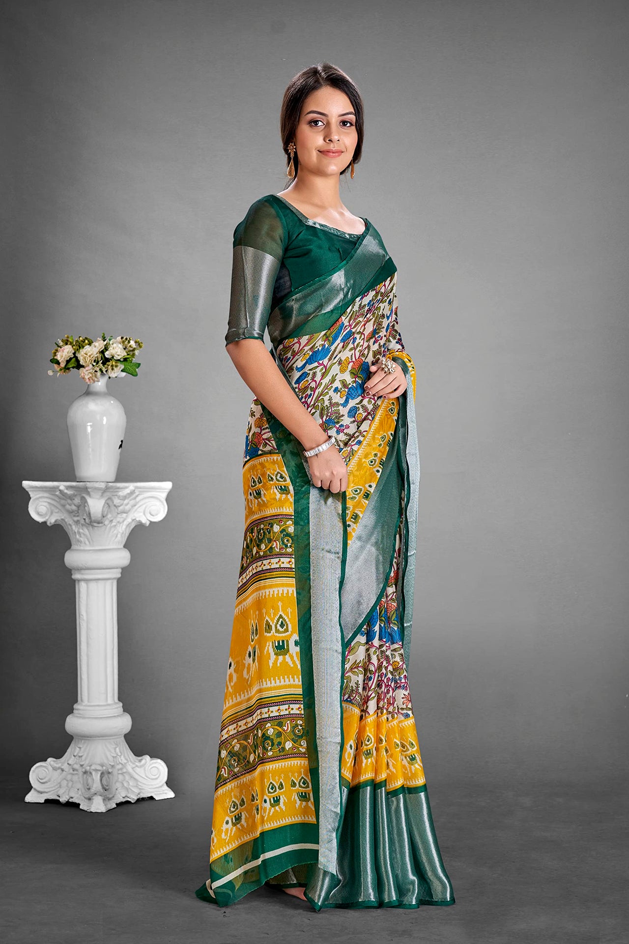 Amazon Brand - Myx Women Women Saree