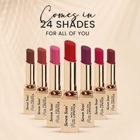 Seven Seas Matte With You Long Lasting Lipstick | Smooth Application |Transferproof & Smudge Proof | Highly Pigmented Lipstick for Women (Maroon)