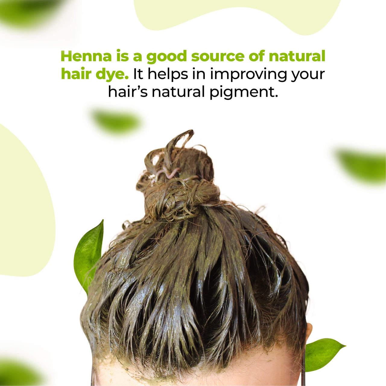 VCare Henna Natural Powder for Hair - 200 gm (Pack of 1) | Natural Conditioning & Anti-Dandruff