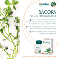 Himalaya Wellness Pure Herbs Hadjod Bone & Joint Wellness - 60 Tablet & Himalaya Wellness Pure Herbs Brahmi Mind Wellness - 60 Tablet